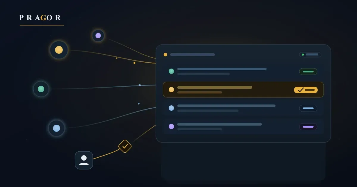 Pragor AI agent operations board
